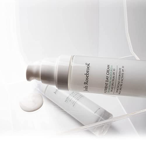 Josh Rosebrook Nutrient Day Cream - Regenerating Facial Moisturizer, High Protection Broad Spectrum Sunscreen SPF 30, Reef Safe