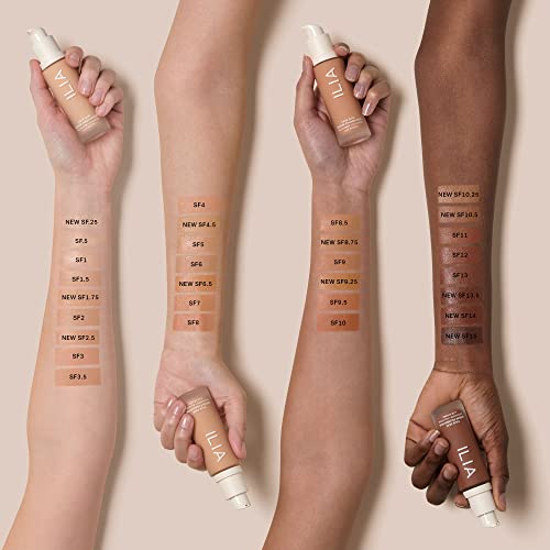 ILIA - True Skin Serum Foundation | Cruelty-Free, Vegan, Clean Beauty (Milos SF8)