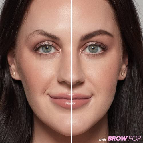Kosas Brow Pop | Longwear, Dual-Action Defining Pencil, (Medium Brown)