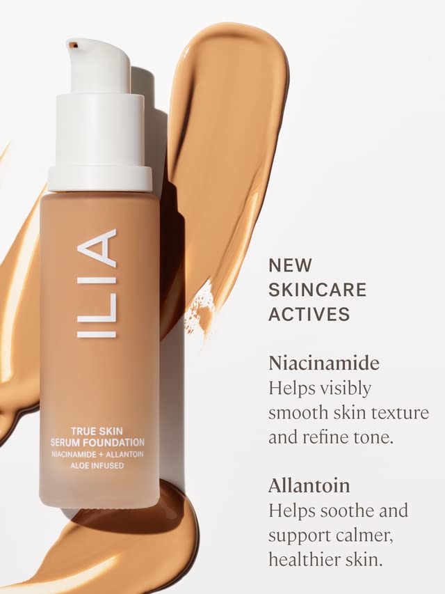 ILIA - True Skin Serum Foundation | Cruelty-Free, Vegan, Clean Beauty (Milos SF8)