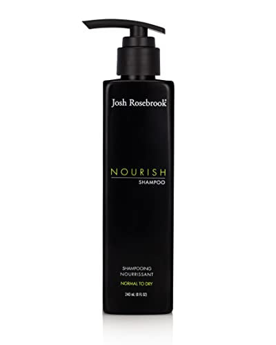 Josh Rosebrook Nourish Shampoo - moisturizing shampoo formulated for all hair textures and types, and for balanced to dry scalp types